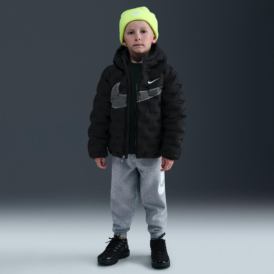 Nike naadloos gewatteerd jack voor kleuters Zwart - Foto 3