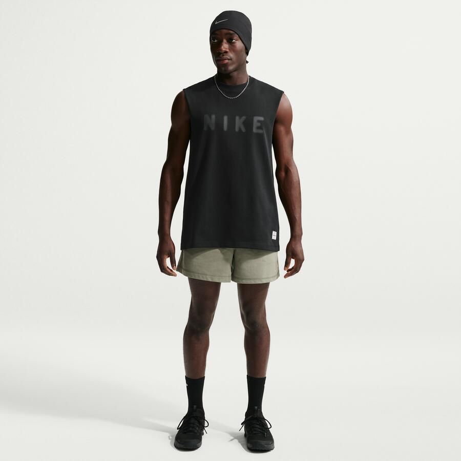Nike N.A.C. Dri-FIT knit trainingsshorts voor heren (12 7 cm) Groen - Foto 3