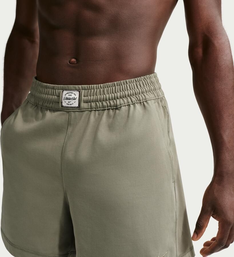 Nike N.A.C. Dri-FIT knit trainingsshorts voor heren (12 7 cm) Groen - Foto 2