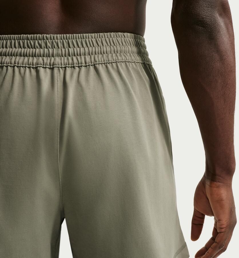 Nike N.A.C. Dri-FIT knit trainingsshorts voor heren (12 7 cm) Groen