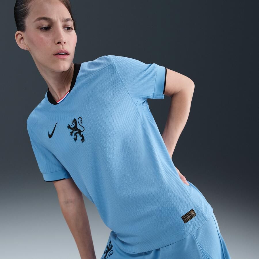 Nike Nederland 2025 Match Uit (vrouwenelftal) Dri-FIT ADV authentiek voetbalshirt voor dames Blauw - Foto 4
