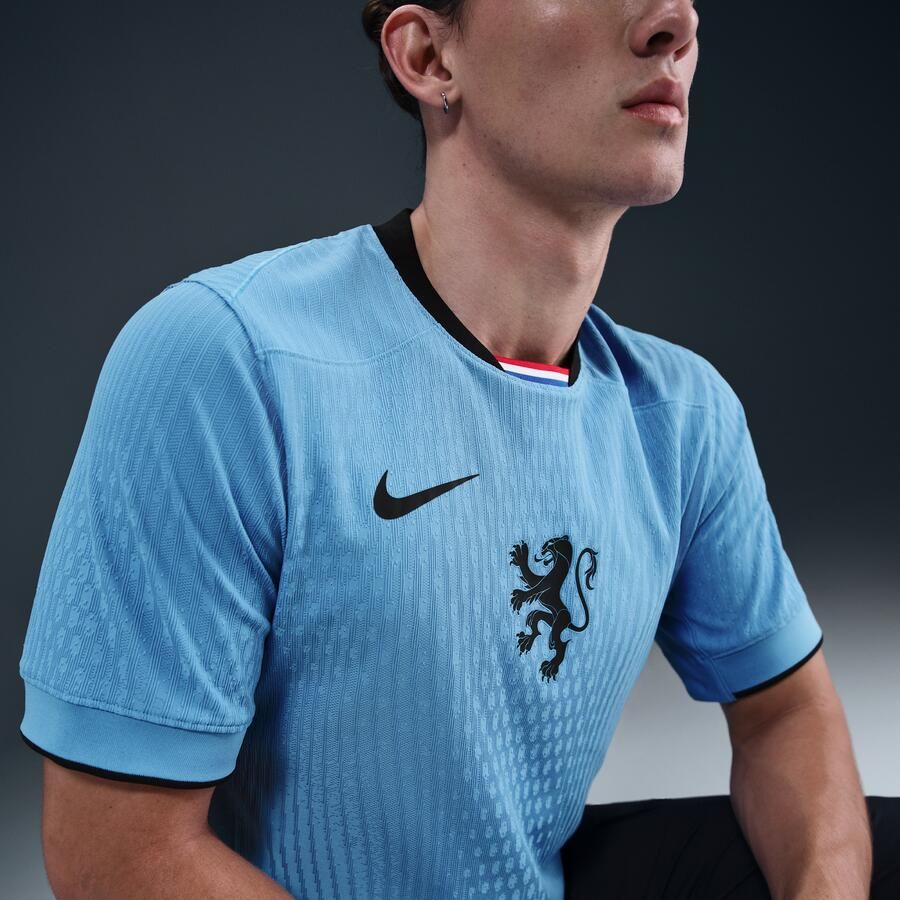 Nike Nederland 2025 Match Uit (vrouwenelftal) Dri-FIT ADV authentiek voetbalshirt voor heren Blauw - Foto 2