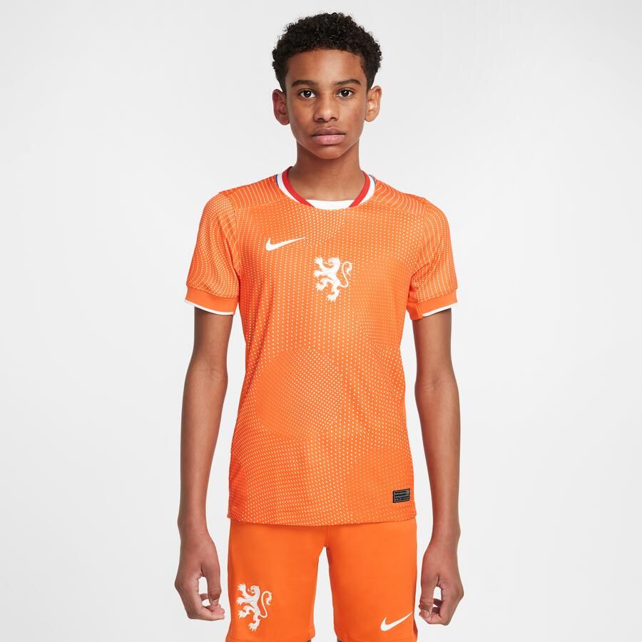 Nike Nederland 2025 Stadium Thuis ( enelftal) Dri-FIT replicavoetbalshirt voor kids Oranje - Foto 4