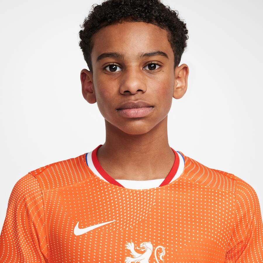 Nike Nederland 2025 Stadium Thuis ( enelftal) Dri-FIT replicavoetbalshirt voor kids Oranje - Foto 2