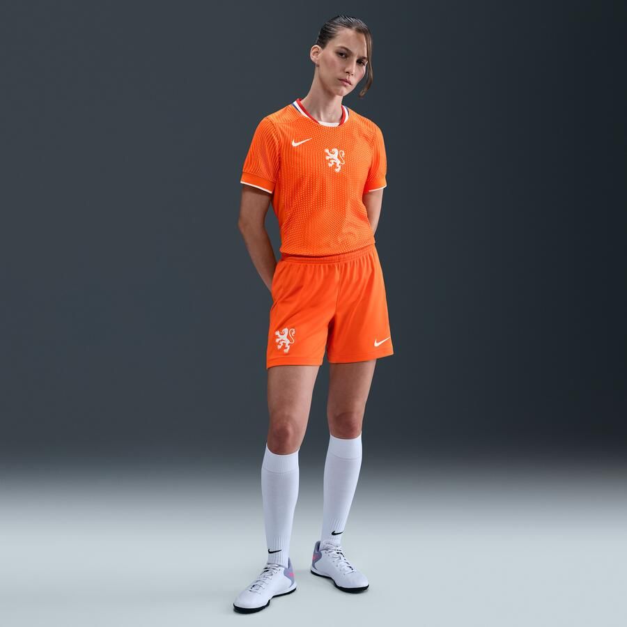 Nike Nederland 2025 26 Stadium Thuis Dri-FIT replicavoetbalshorts voor dames Oranje - Foto 3