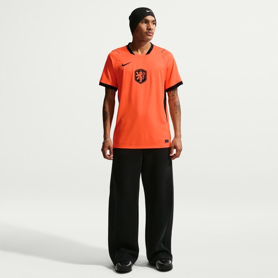 Nike Nederland 2026 Stadium Thuis Dri-FIT replica voetbalshirt voor heren Oranje - Foto 3