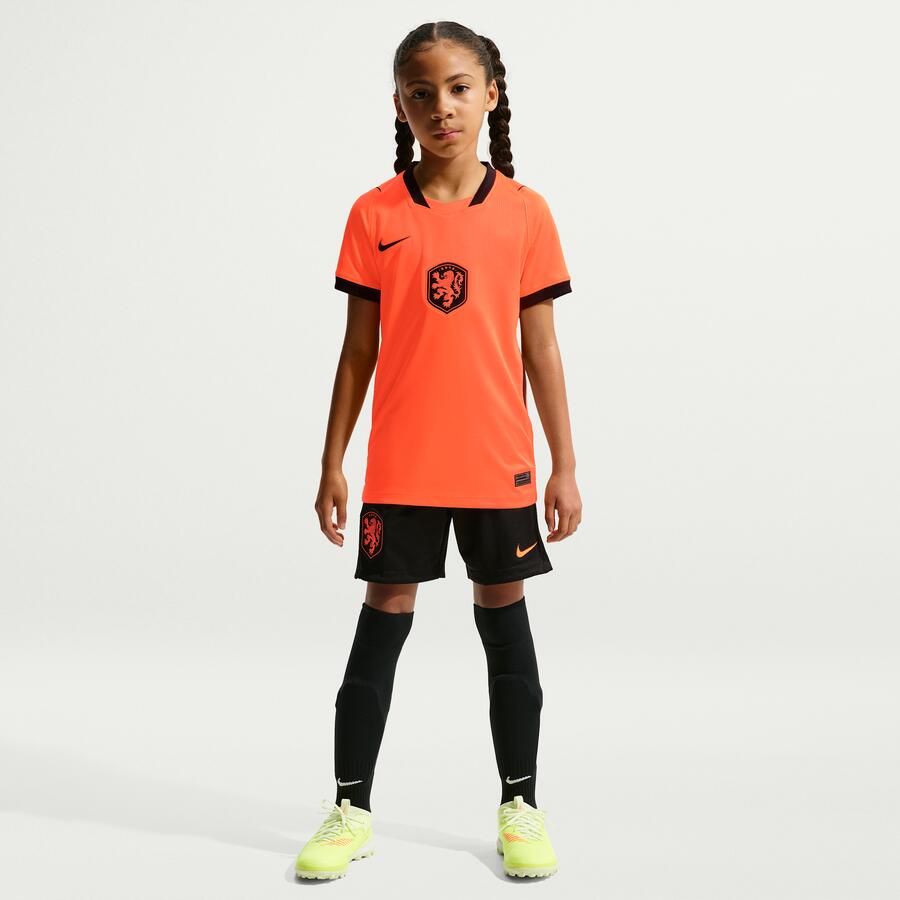 Nike Nederland 2026 Stadium Thuis replica voetbalshirt met Dri-FIT voor kids Oranje - Foto 2