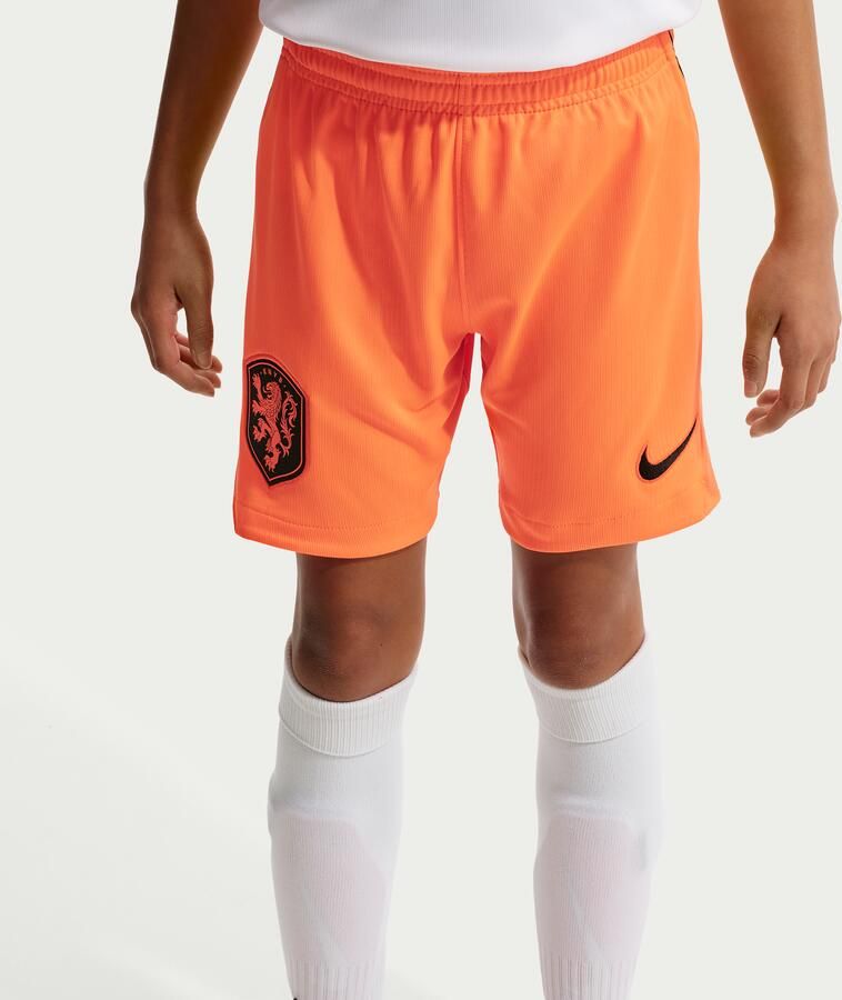 Nike Nederland 2026 Stadium Uit Dri-FIT replica voetbalshorts voor kids Oranje - Foto 4