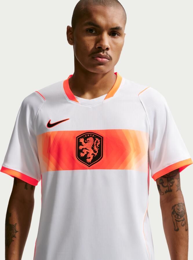 Nike Nederland 2026 Stadium Uit Dri-FIT replicavoetbalshirt voor heren Wit