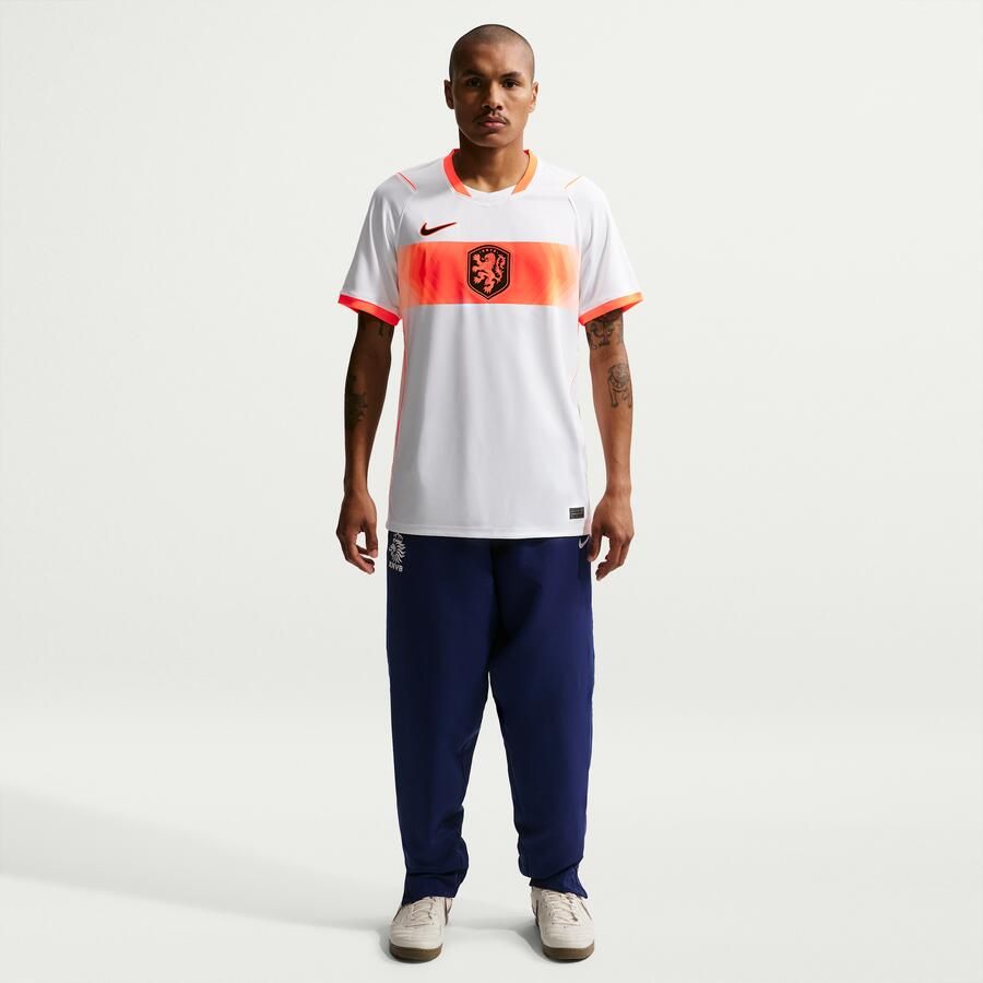 Nike Nederland 2026 Stadium Uit Dri-FIT replicavoetbalshirt voor heren Wit - Foto 2