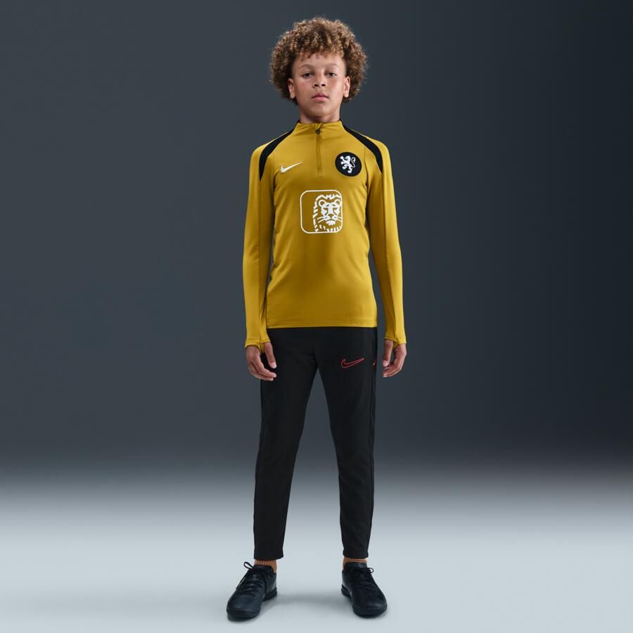 Nike Nederland Strike Dri-FIT voetbaltrainingstop voor kids Bruin - Foto 3
