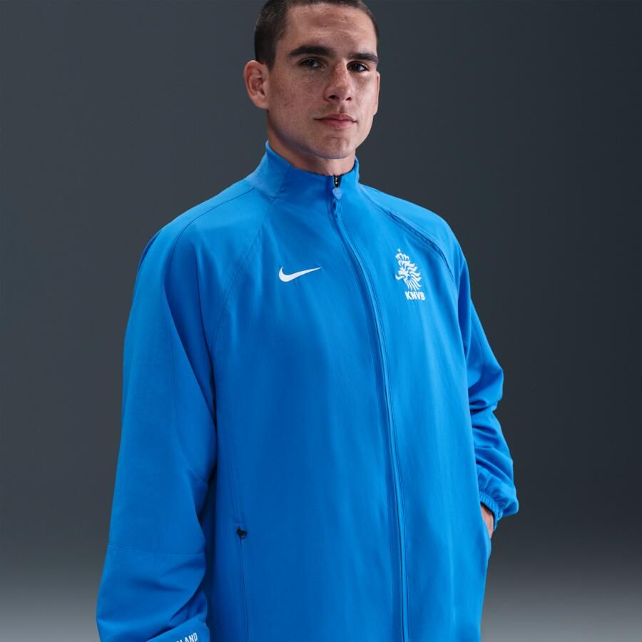 Nike Nederland 2004 Total 90 Reissue replicatrainingsjack voor heren Blauw - Foto 4