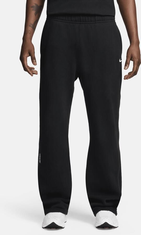 Nike NOCTA Fleece CS joggingbroek met open zoom Zwart - Foto 2