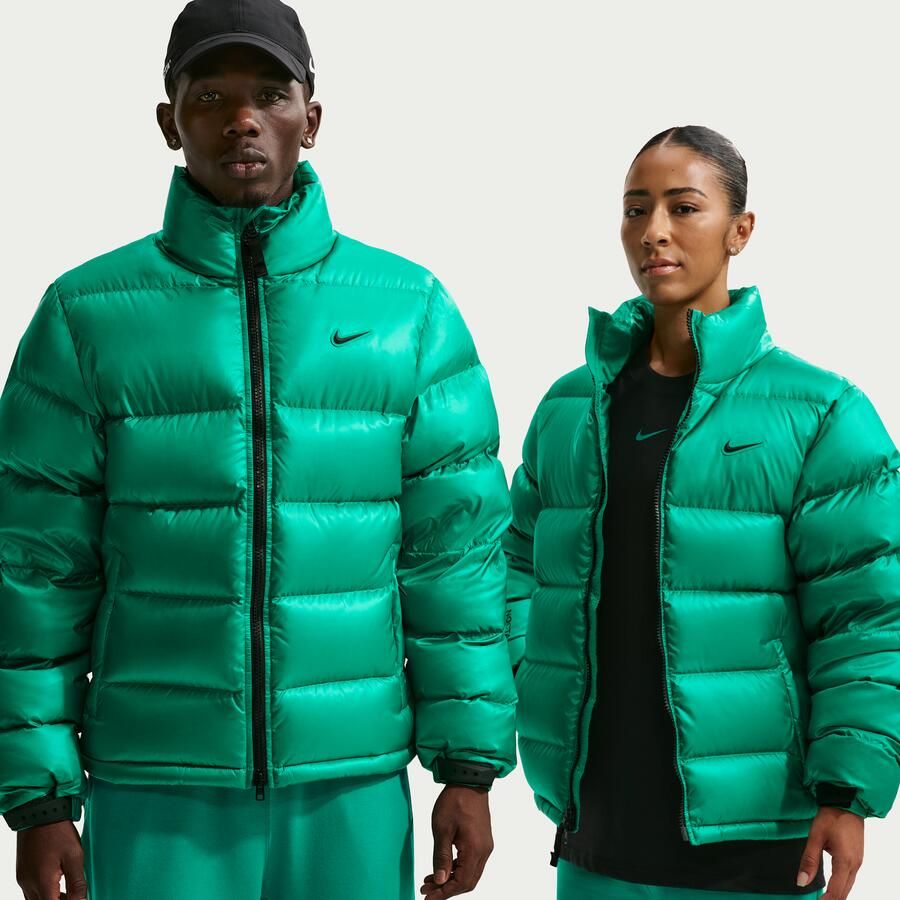 Nike NOCTA Sunset gewatteerd jack Groen - Foto 4
