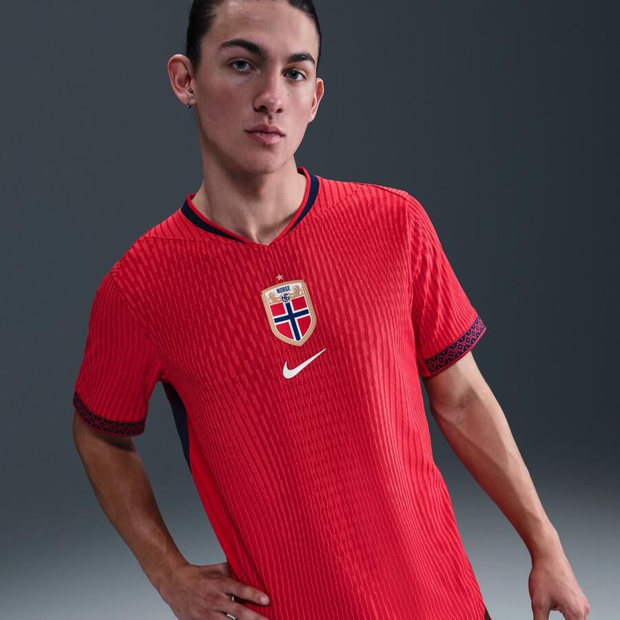 Nike Noorwegen 2025 Match Thuis (vrouwenelftal) Dri-FIT ADV authentiek voetbalshirt voor heren Rood - Foto 4
