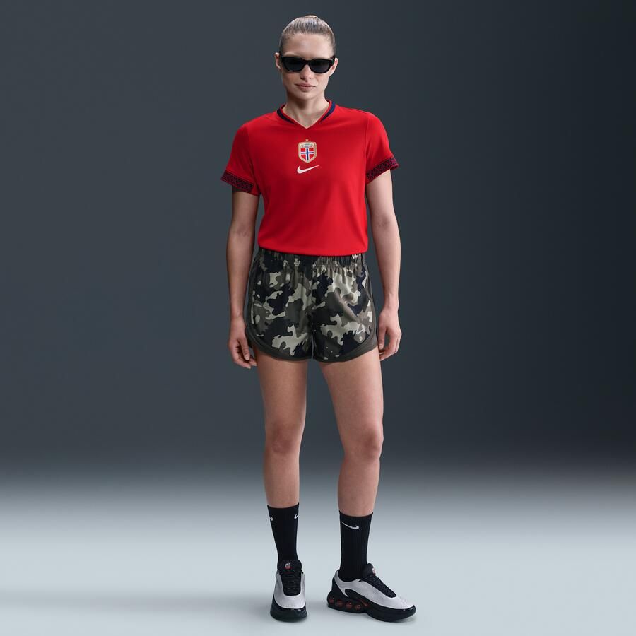 Nike Noorwegen 2025 Stadium Thuis (vrouwenelftal) Dri-FIT replicavoetbalshirt voor dames Rood - Foto 3