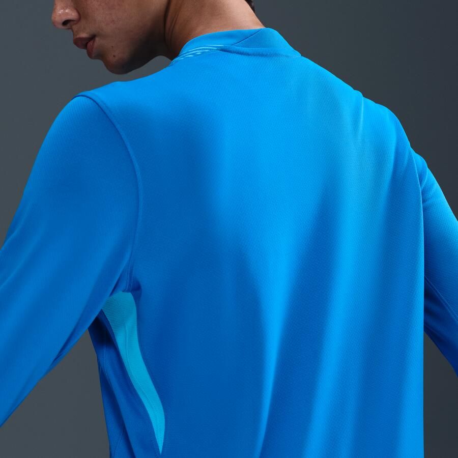 Nike Noorwegen 2025 26 Stadium Goalkeeper Dri-FIT replicavoetbalshirt met lange mouwen voor dames Blauw