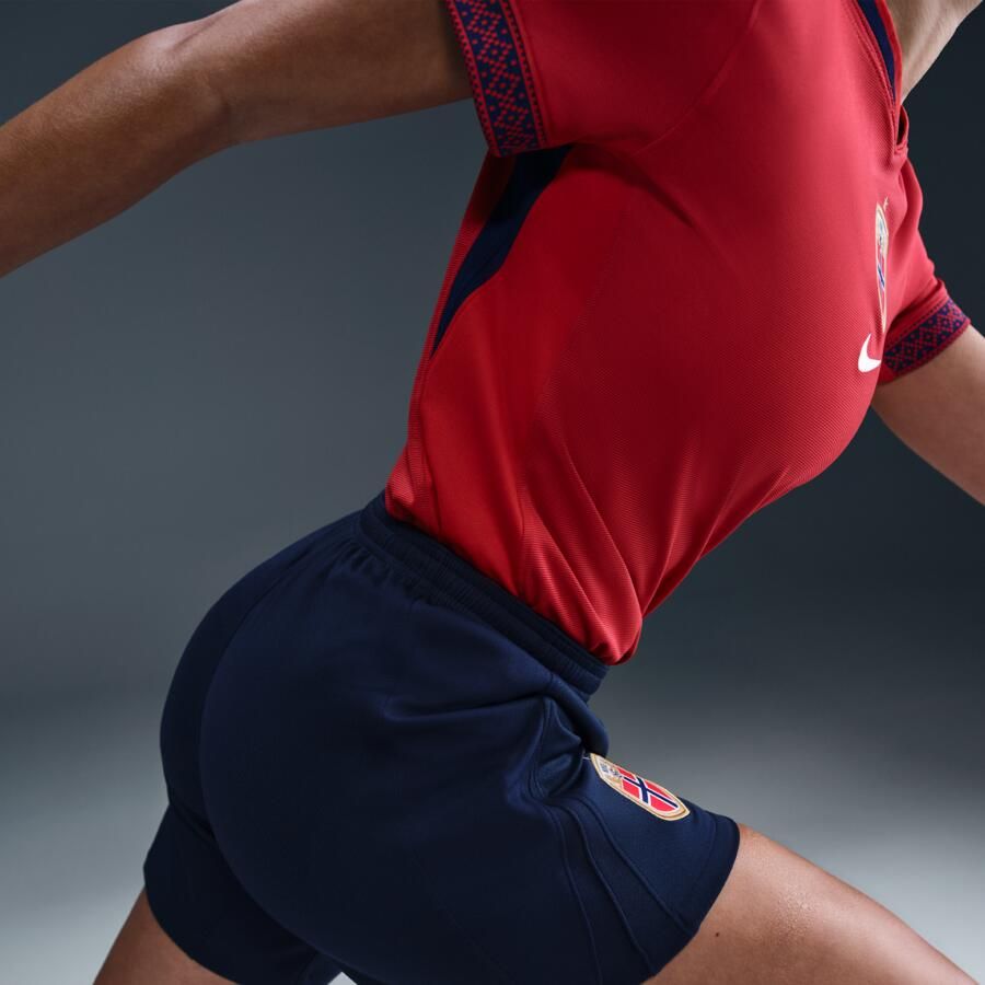 Nike Noorwegen 2025 26 Stadium Thuis Dri-FIT replicavoetbalshorts voor dames Blauw - Foto 2