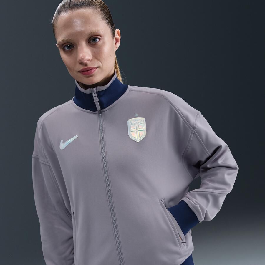 Nike Noorwegen Academy Pro Dri-FIT Anthem voetbaljack voor dames Paars - Foto 4