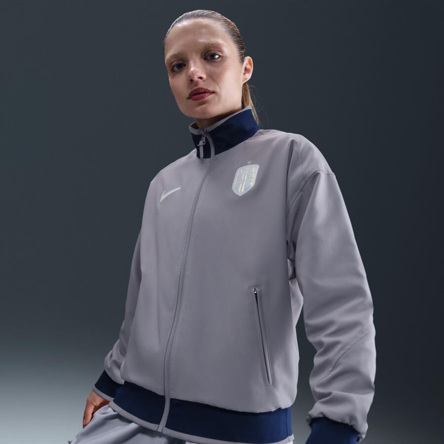 Nike Noorwegen Strike Dri-FIT Anthem voetbaljack voor dames Paars - Foto 4
