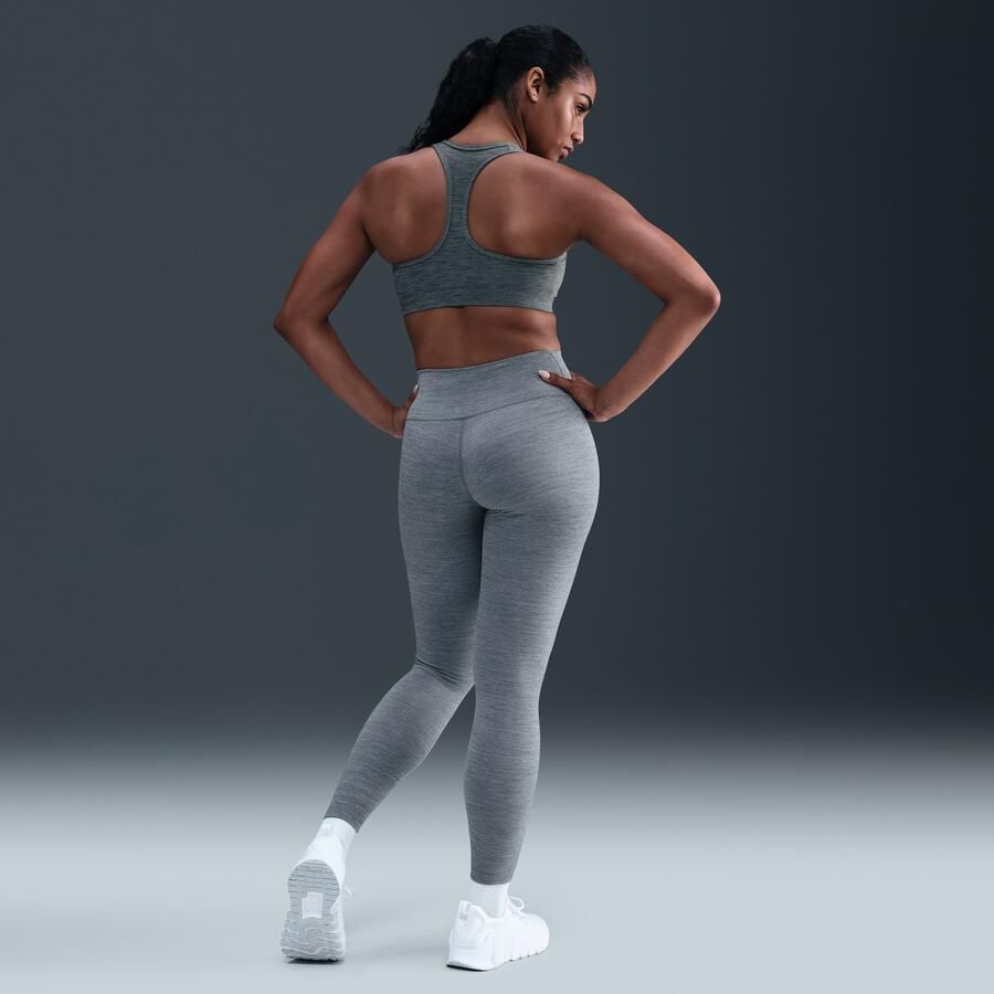 Nike One 7 8-legging met hoge taille voor dames Grijs - Foto 2