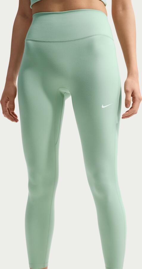 Nike One 7 8-legging met hoge taille voor dames Groen - Foto 4