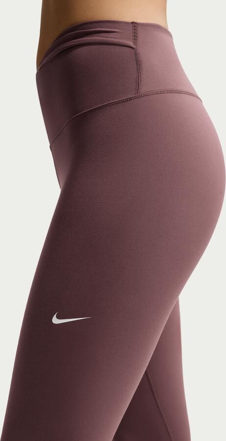 Nike One 7 8-legging met hoge taille voor dames Paars - Foto 3