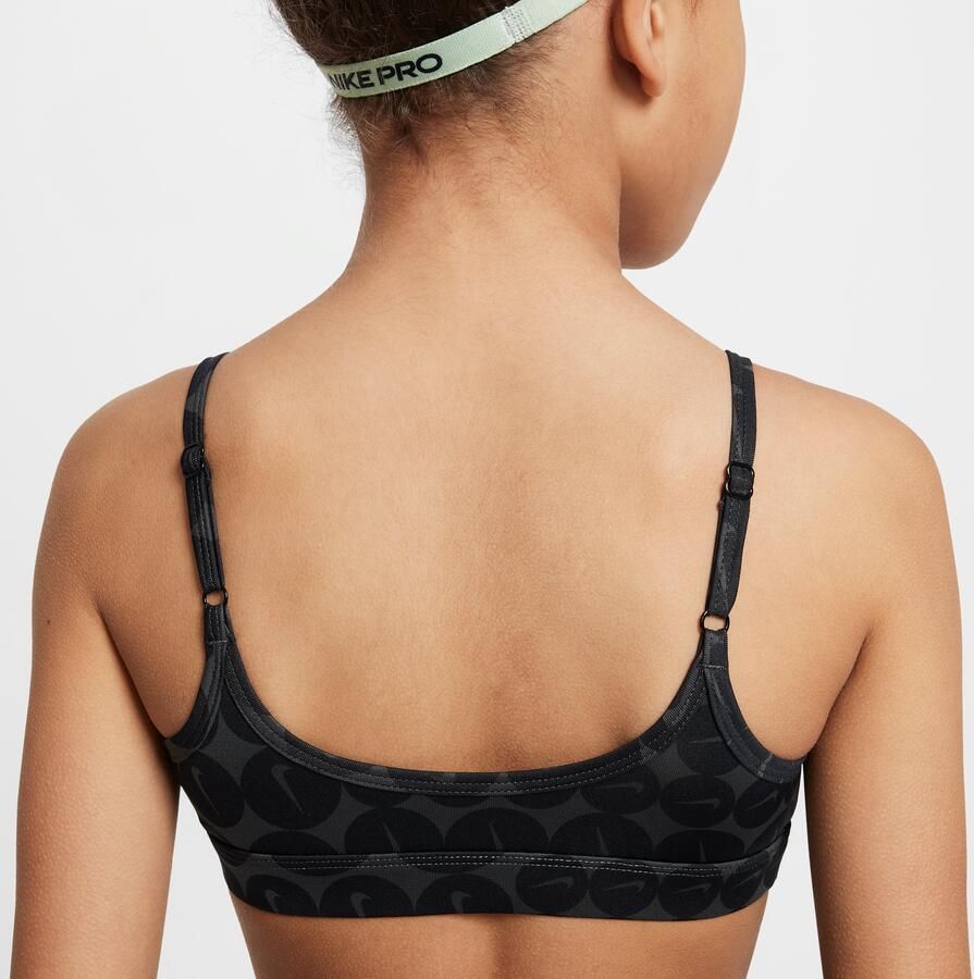 Nike One bralette voor meisjes Zwart - Foto 2