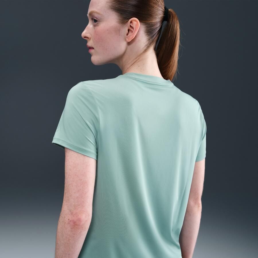 Nike One Classic Dri-FIT damestop met korte mouwen Groen