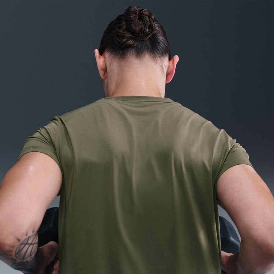 Nike One Classic Dri-FIT damestop met korte mouwen Groen