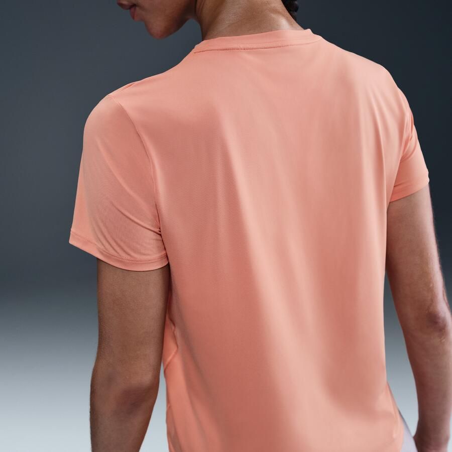 Nike One Classic Dri-FIT damestop met korte mouwen Oranje