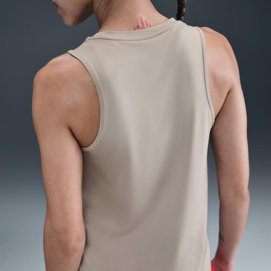 Nike One Classic Dri-FIT tanktop voor dames Grijs