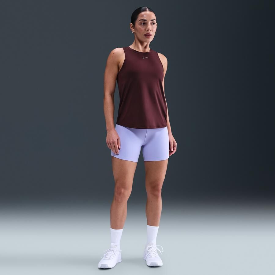Nike One Classic Dri-FIT tanktop voor dames Rood - Foto 3