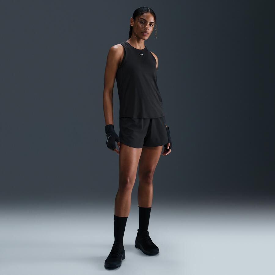 Nike One Classic Dri-FIT tanktop voor dames Zwart - Foto 3