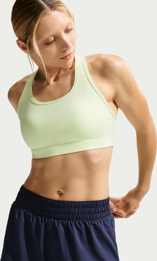 Nike One Dri-FIT 2-in-1 damesshorts met halfhoge taille (8 cm) Blauw - Foto 3