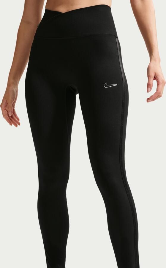 Nike One Dri-FIT dameslegging met hoge taille Zwart - Foto 3