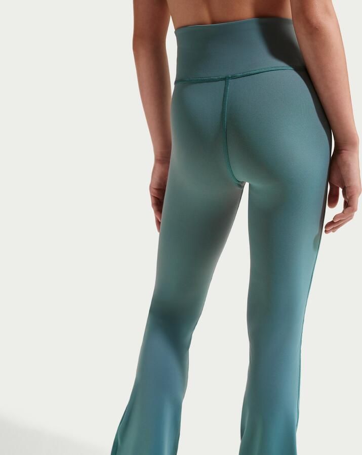 Nike One Dri-FIT legging met wijde pijpen voor meisjes Grijs