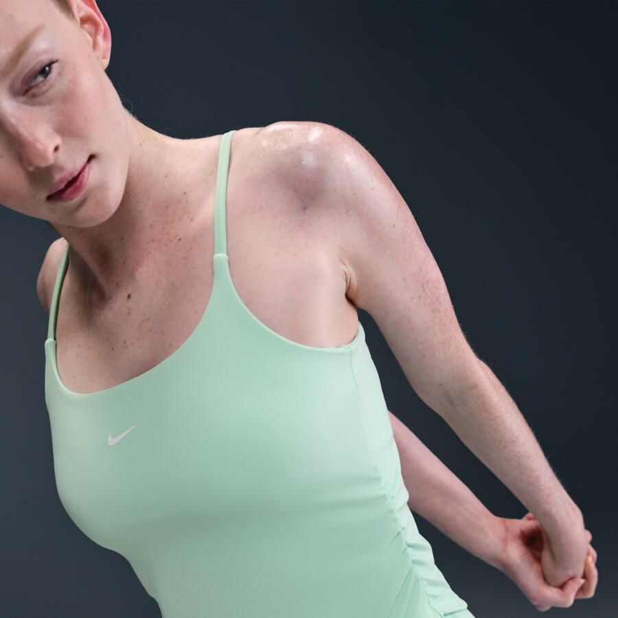 Nike One Dri-FIT tanktop voor dames Groen - Foto 2
