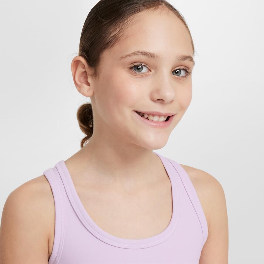 Nike One Fitted Dri-FIT tanktop voor Paars