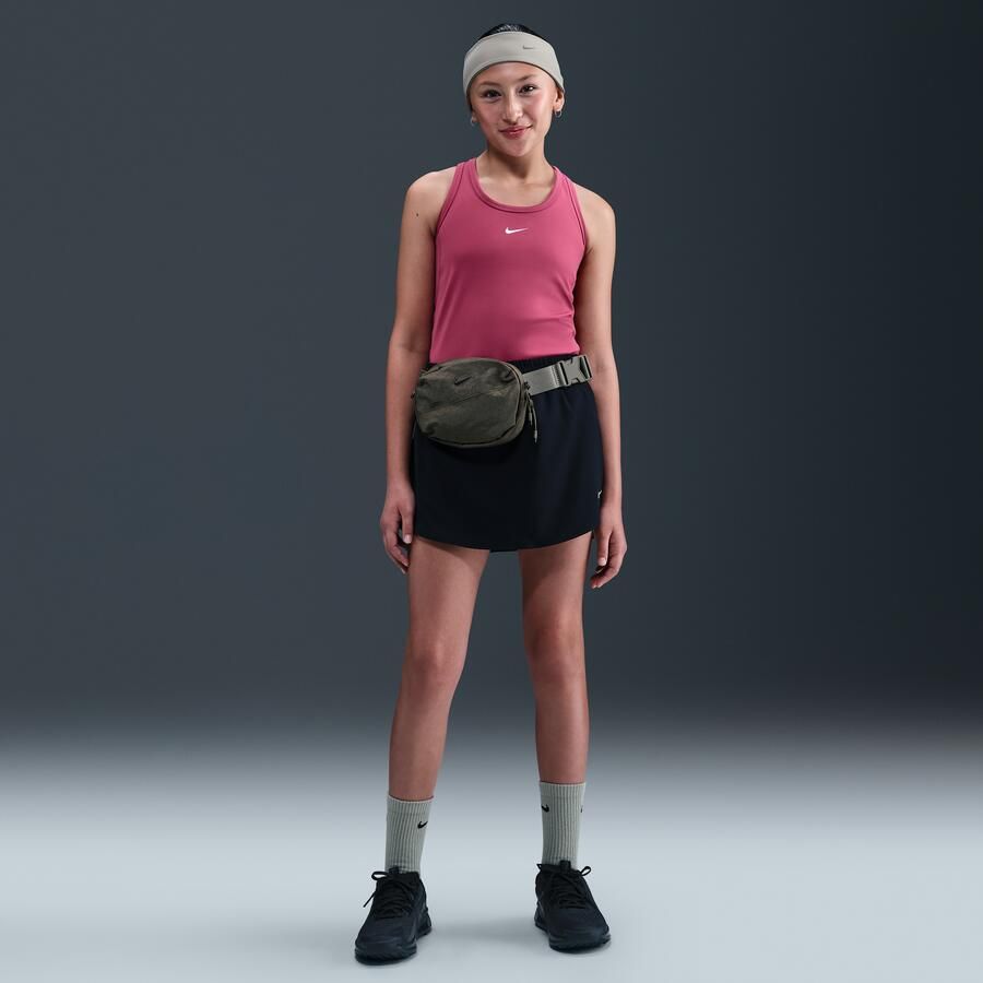Nike One Fitted Dri-FIT tanktop voor meisjes Paars - Foto 3