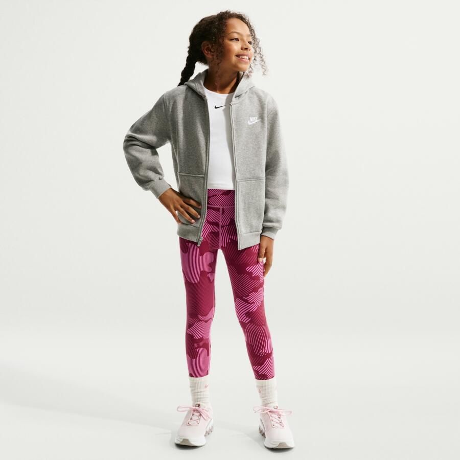 Nike One legging met Dri-FIT voor meisjes Roze - Foto 4
