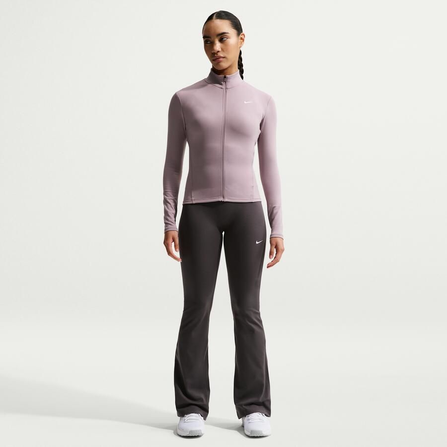 Nike One legging met hoge taille en wijde pijpen voor dames Grijs - Foto 4
