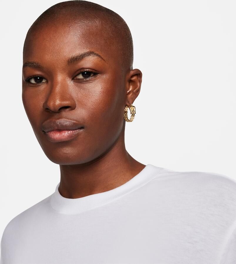 Nike One Relaxed Dri-FIT damestop met korte mouwen Wit - Foto 2