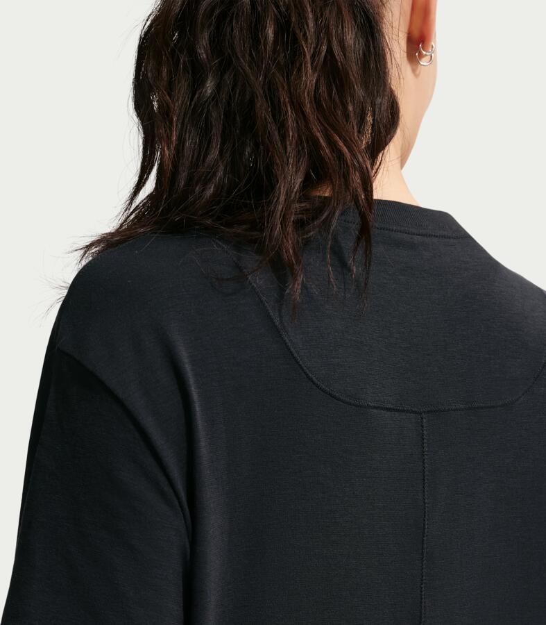 Nike One Relaxed Dri-FIT damestop met korte mouwen Zwart - Foto 3