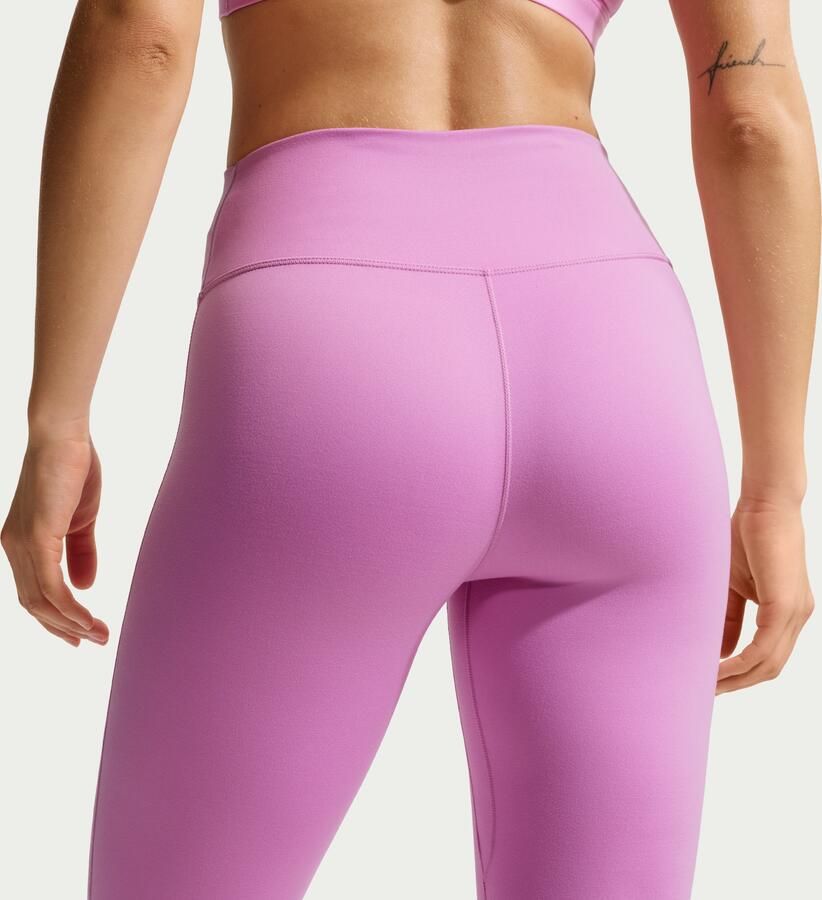 Nike One Seamless Front lange legging met hoge taille voor dames Paars - Foto 2