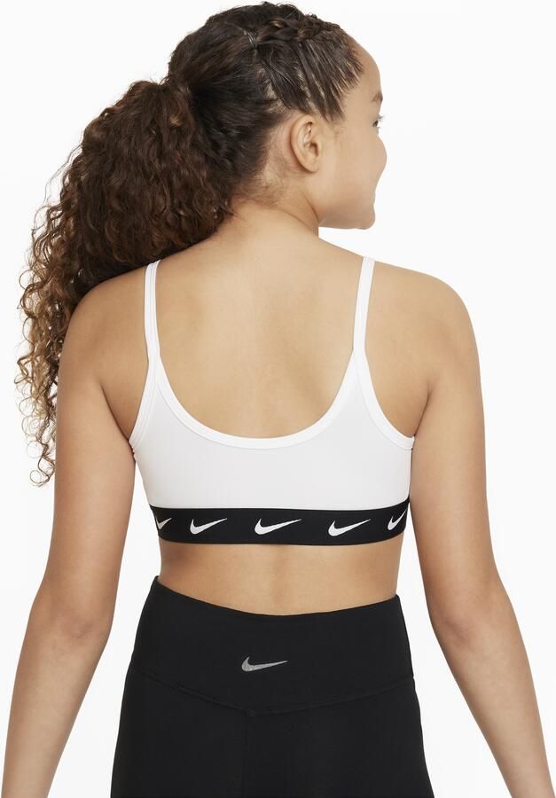 Nike One sport-bh voor meisjes Wit - Foto 4
