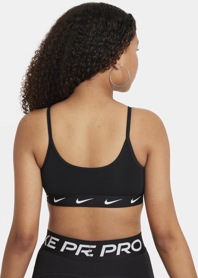 Nike One sport-bh voor meisjes Zwart - Foto 4