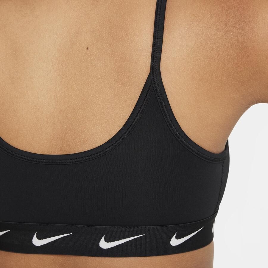 Nike One sport-bh voor meisjes Zwart