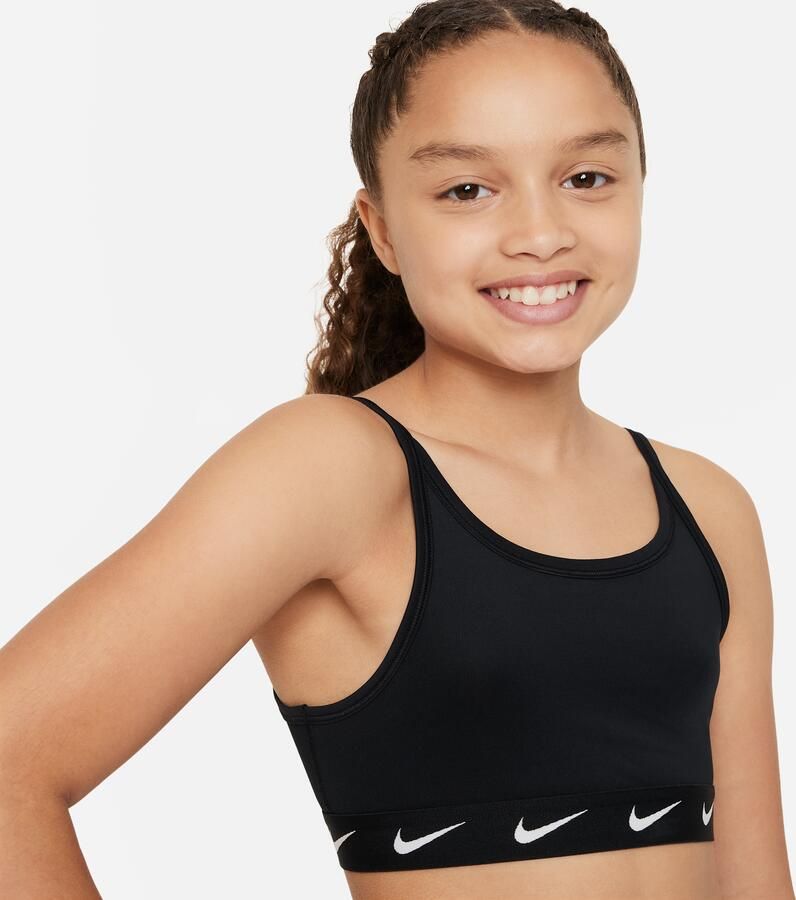 Nike One sport-bh voor meisjes Zwart - Foto 2