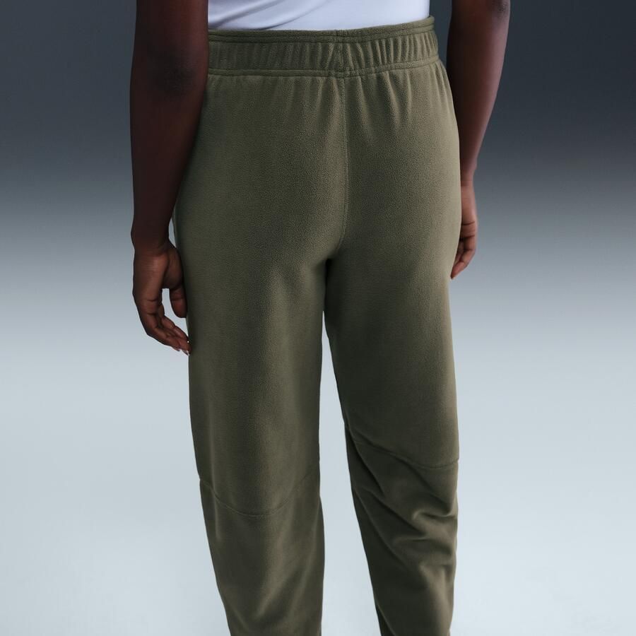 Nike One Therma-FIT fleecebroek met halfhoge taille voor dames Groen - Foto 2